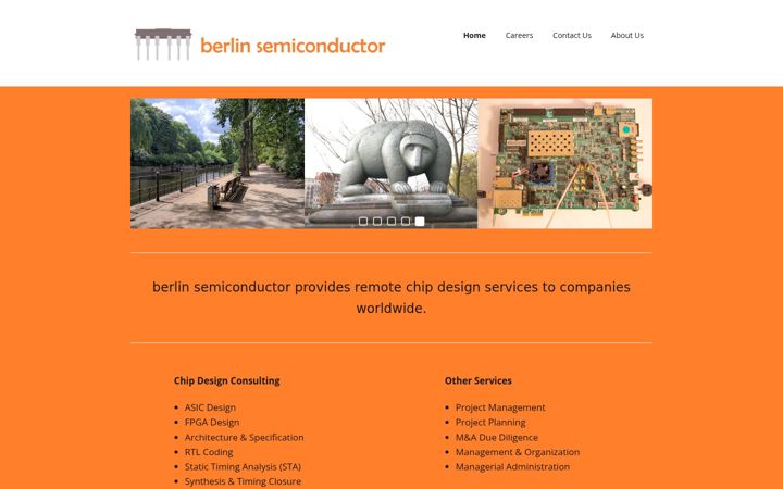 Screenshot of berlinsemi.com