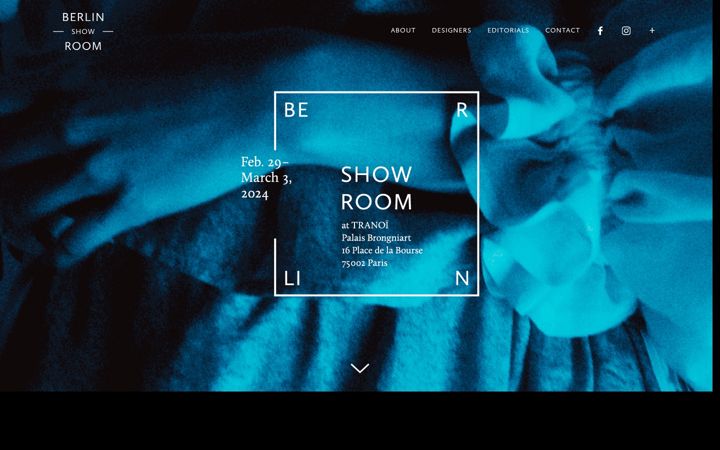Screenshot of berlinshowroom.com