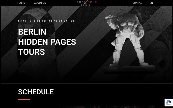 Screenshot of berlinurbextour.com