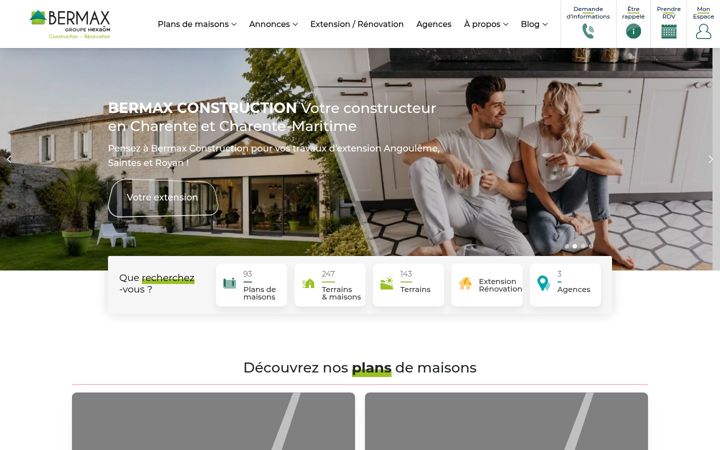 Ekrānuzņēmums no bermax-constructions.fr