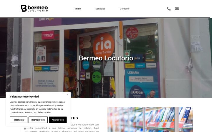 Screenshot of bermeolocutorio.com