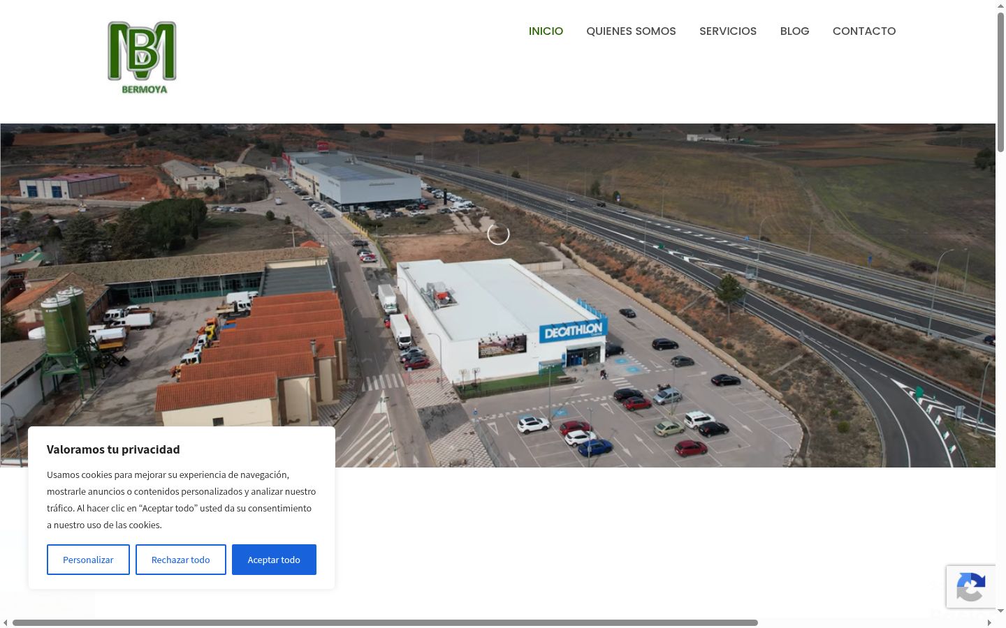 Screenshot tal-banner tal-kunsens muri qabel kwalunkwe interazzjoni
