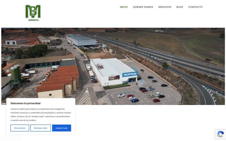 Screenshot of bermoya.com