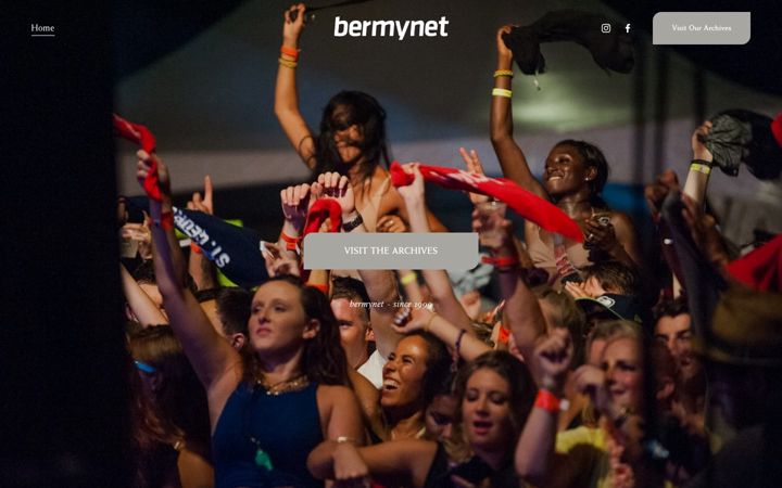 Screenshot of bermynet.com