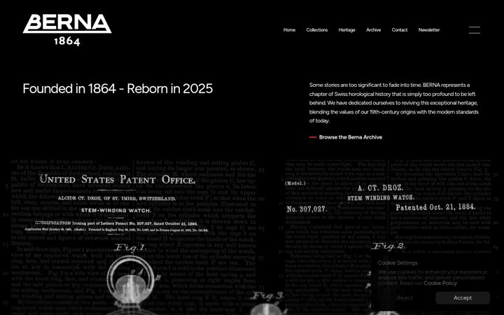 Screenshot of berna1864.com