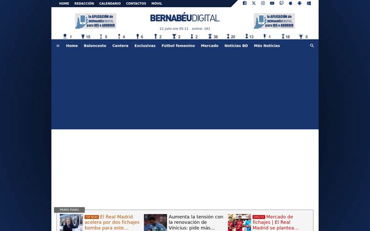 Screenshot of bernabeudigital.com