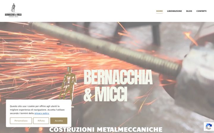 Screenshot of bernacchiaemicci.com