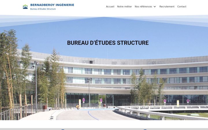 Screenshot του bernadberoy.fr
