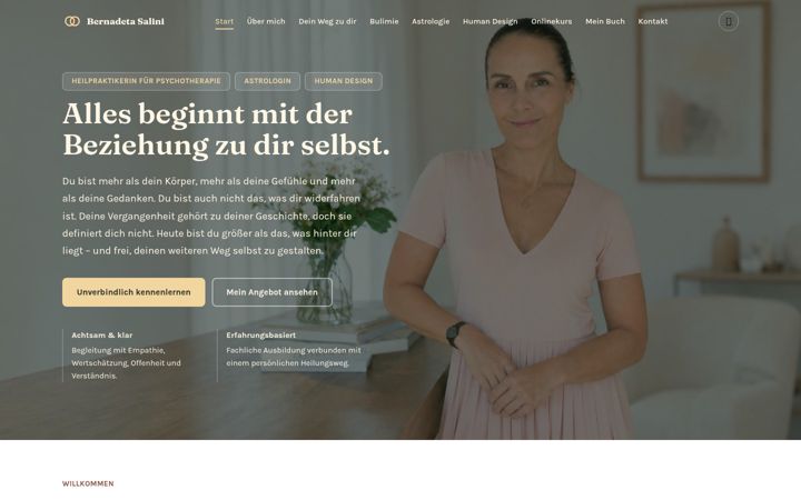 Screenshot of bernadeta-salini.de