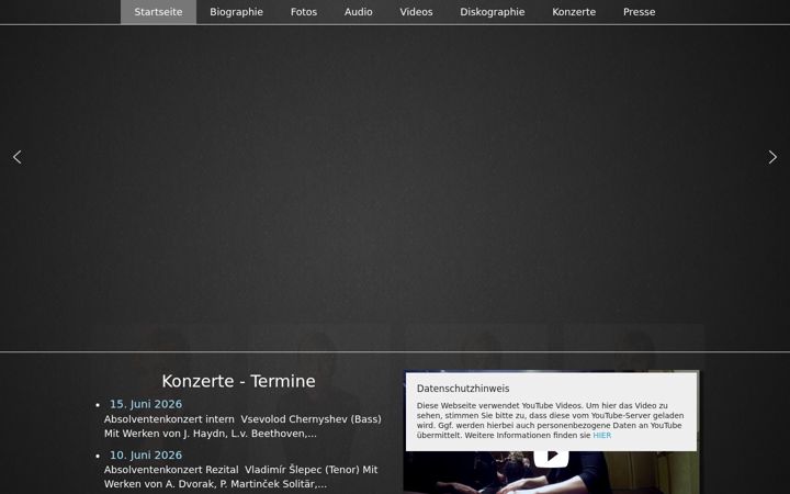 Skærmbillede af bernadettebartos.at