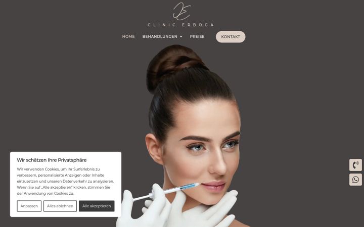 Screenshot of bernaerboga.de