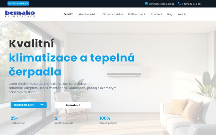 Screenshot of bernako.cz