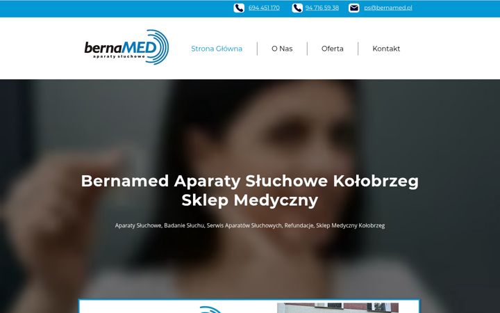 Screenshot of bernamed.pl