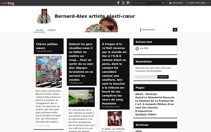 Screenshot of bernardalex.com