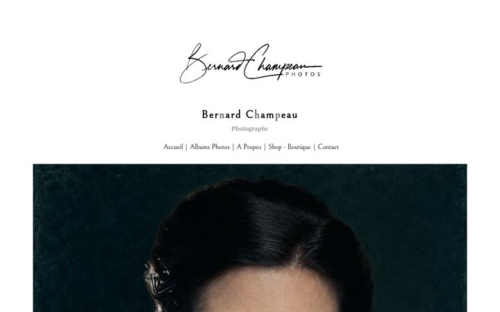 Screenshot of bernardchampeau.fr