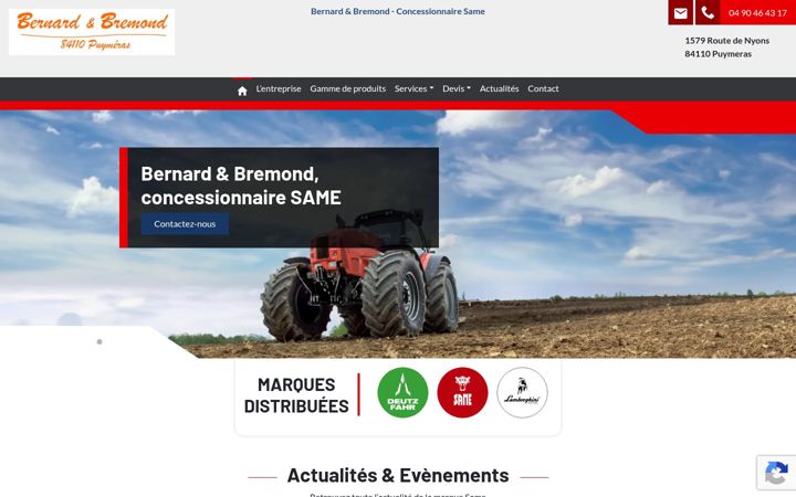 Ekrānuzņēmums no bernardetbremond.fr