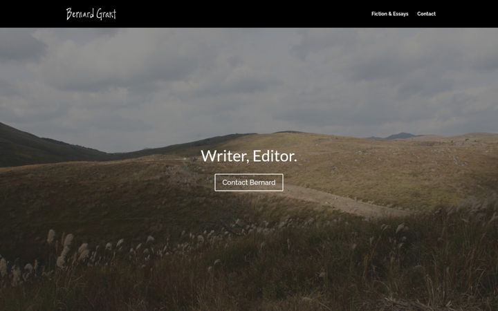 Screenshot of bernardgrant.com