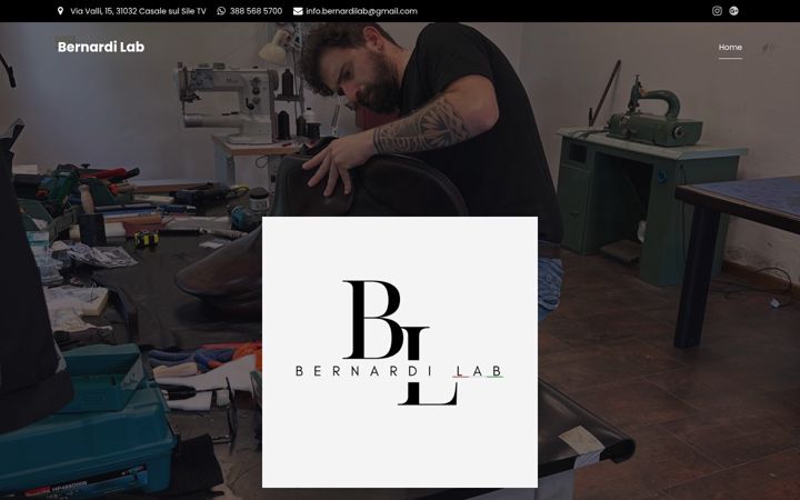 Screenshot of bernardilab.site
