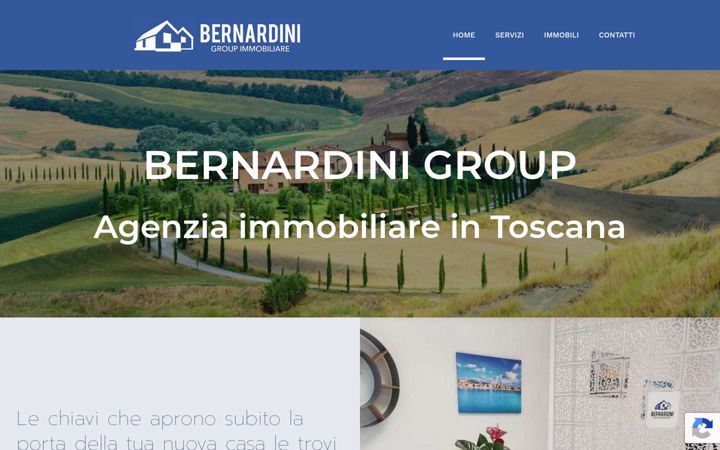 Screenshot of bernardinigroup.it