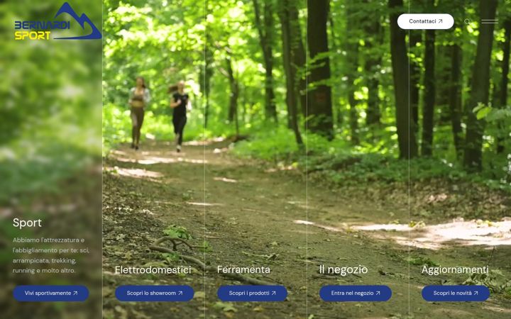 Screenshot of bernardisport.it