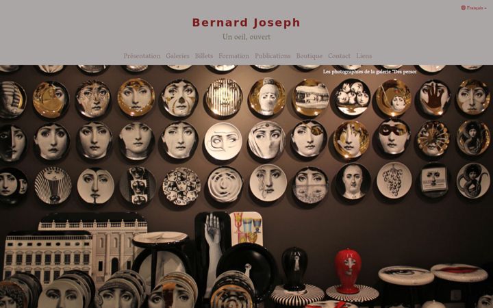 Screenshot of bernardjoseph-photo.com