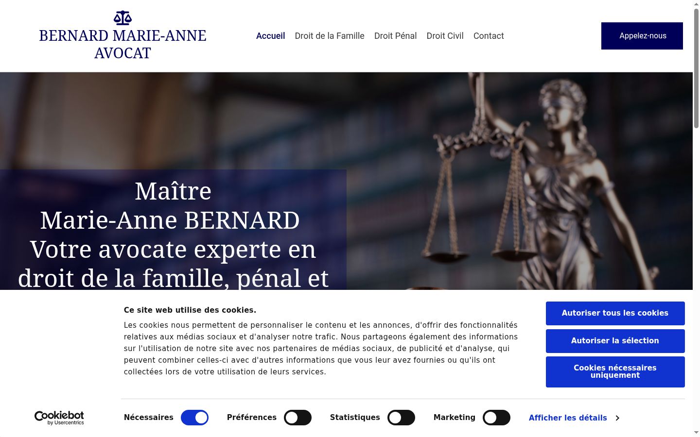 Screenshot tal-banner tal-kunsens muri qabel kwalunkwe interazzjoni