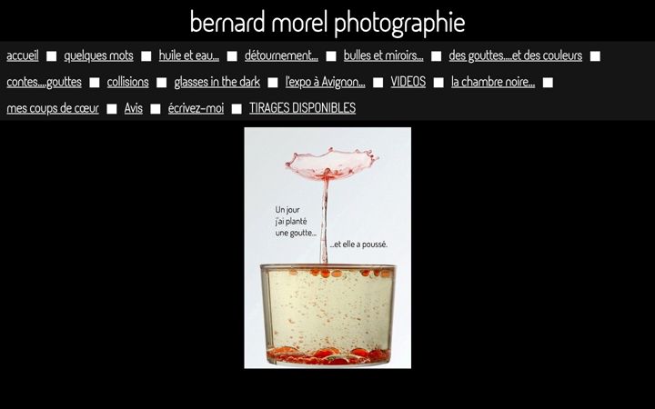 Screenshot of bernardmorel.fr