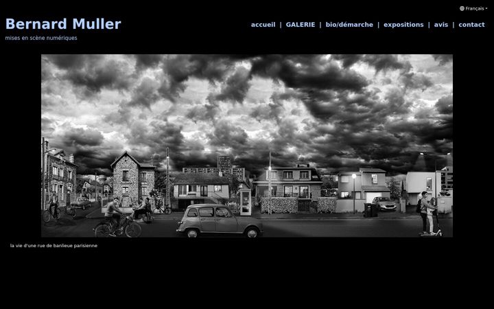 Screenshot of bernardmuller.fr