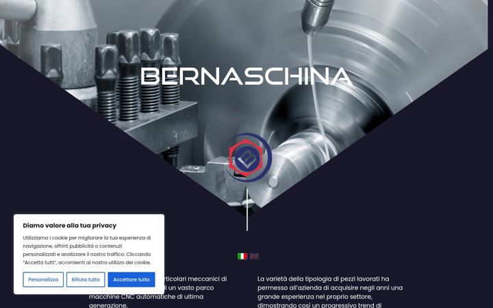 Screenshot of bernaschina.it