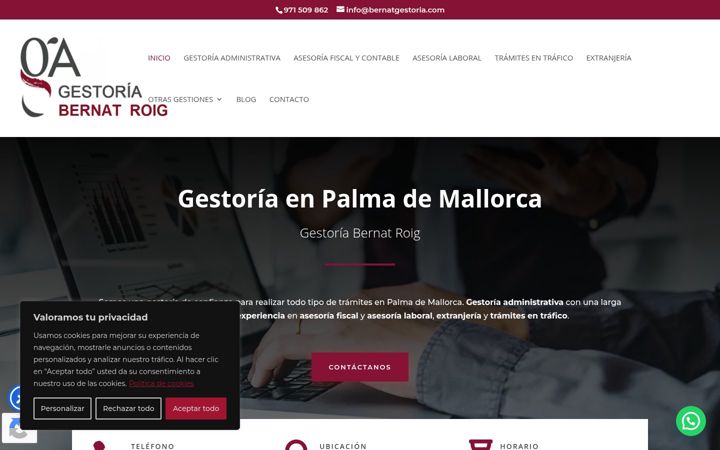 Screenshot of bernatgestoria.com