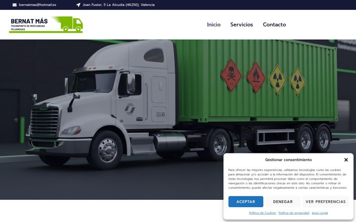 Screenshot of bernatmas.com
