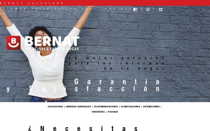 Screenshot of bernatsolucions.com