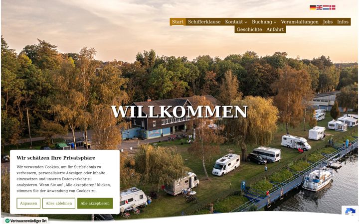 Screenshot of bernburgersaalecamper.de