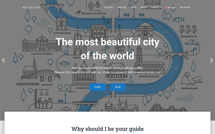 Screenshot of berncityguide.ch
