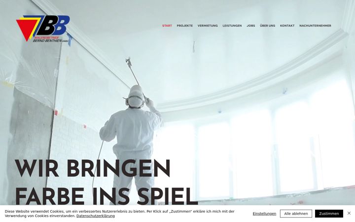 Screenshot of bernd-benthien-gmbh.de