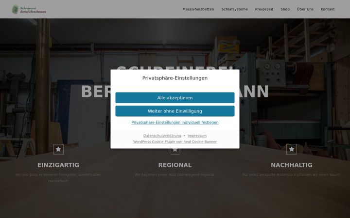 Screenshot of bernd-hirschmann.de