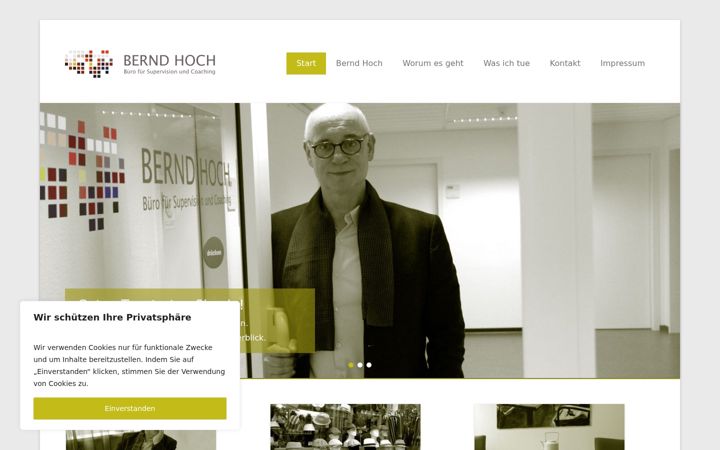 Screenshot of bernd-hoch.de