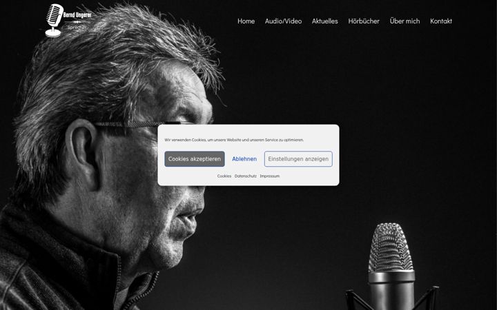 Screenshot of bernd-ungerer.com
