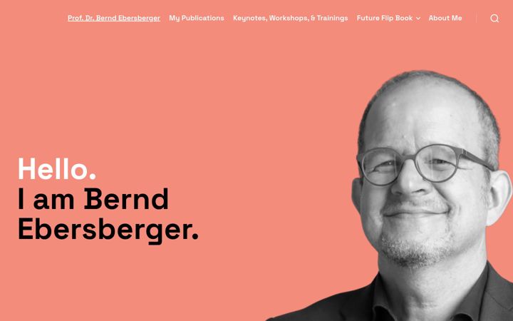 Screenshot of berndebersberger.com