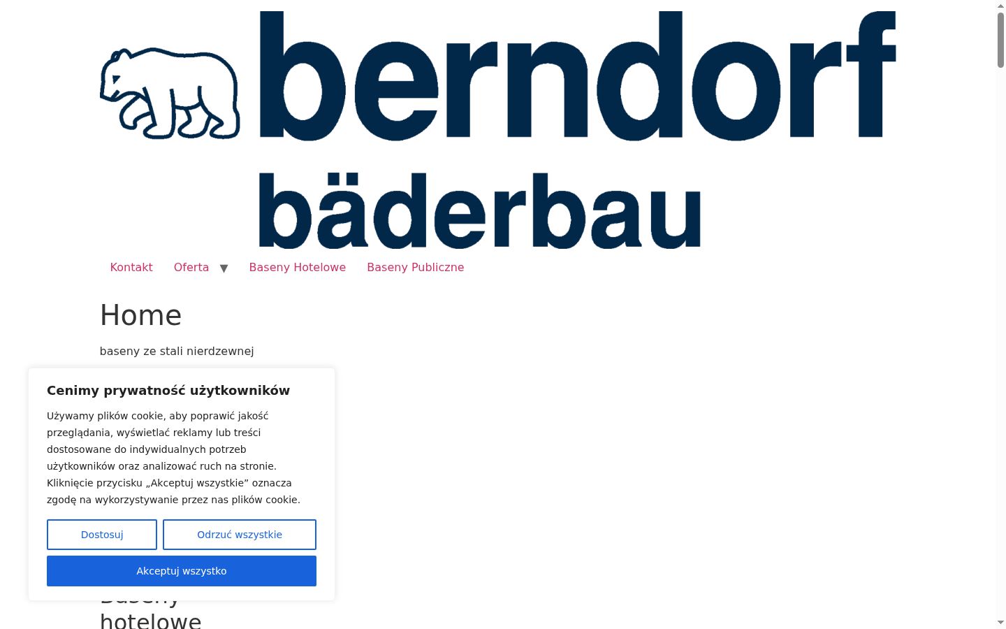 Captura de pantalla del banner de consentimiento mostrado antes de cualquier interacción