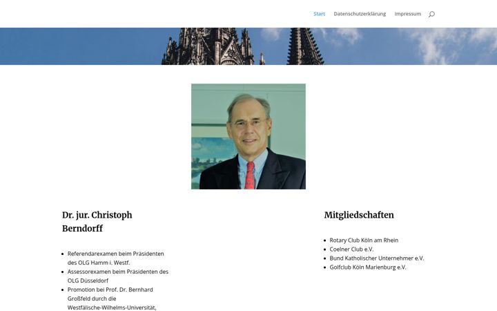 Screenshot of berndorff.net