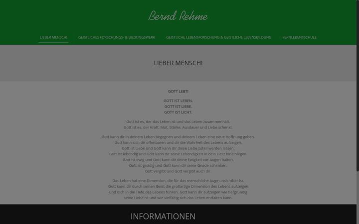 Screenshot of berndrehme.de