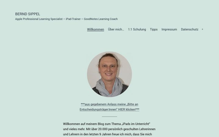Screenshot of bernds.blog
