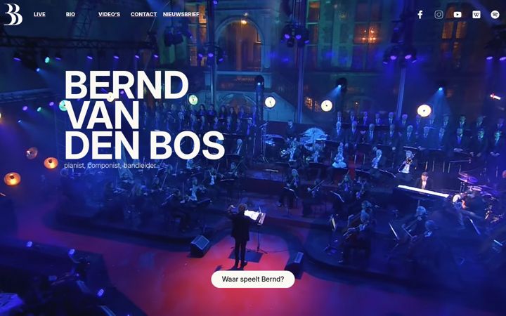Screenshot of berndvandenbos.nl