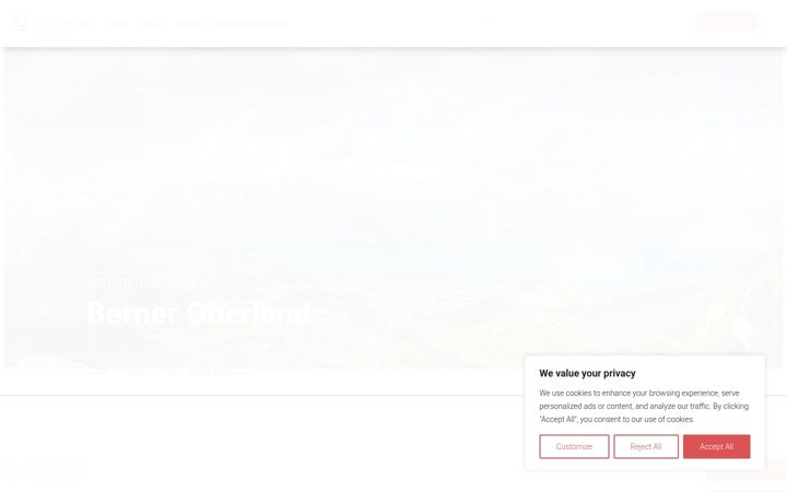 Screenshot of berneroberland-seminarhotels.ch