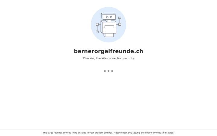 Screenshot of bernerorgelfreunde.ch