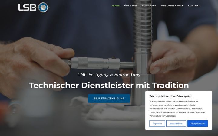 Zrzut ekranu bernetgmbh.de