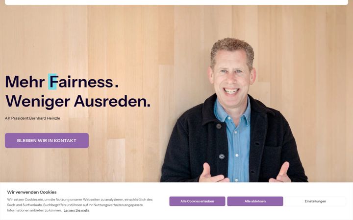 Screenshot of bernhard-heinzle.at