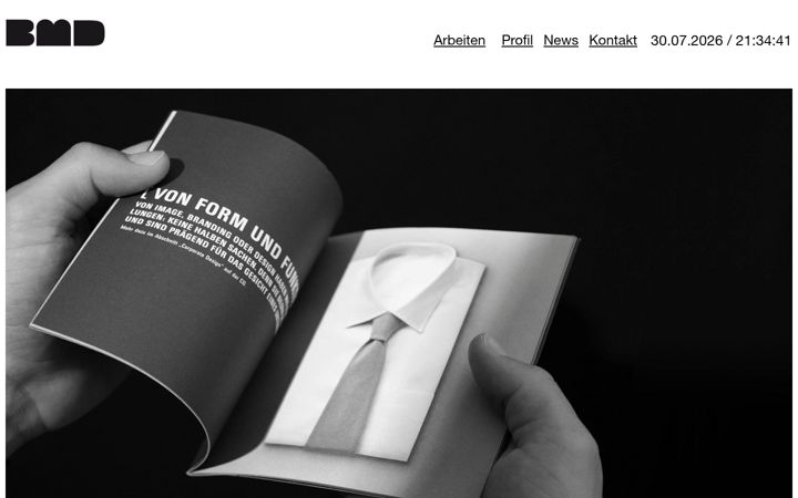 Zrzut ekranu bernhard-maier-design.de