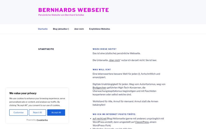 Screenshot of bernhard-schuelke.de